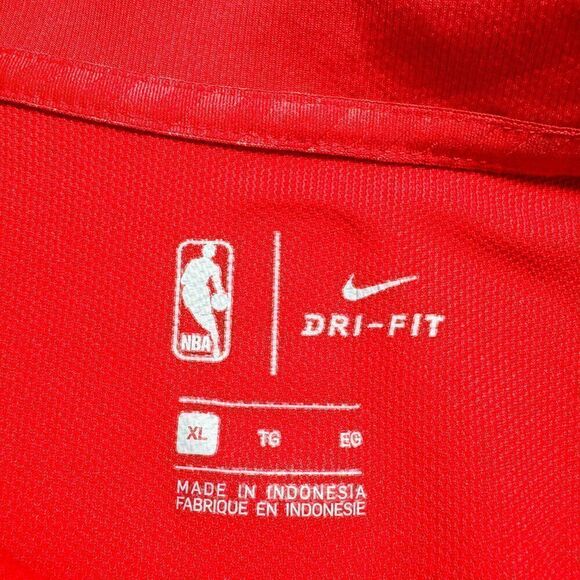 Nike Atlanta Hawks‎ Shirt Mens XL Red Golf Polo Business Casual Athletic Outdoor - Picture 11 of 16